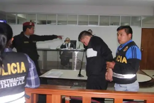 En las próximas horas "Gringasho" será llevado y recluido al Centro Penitenciario de Varones El Milagro, ubicado en el distrito de Huanchaco, provincia de Trujillo. Foto: Luis Puell Zapata.