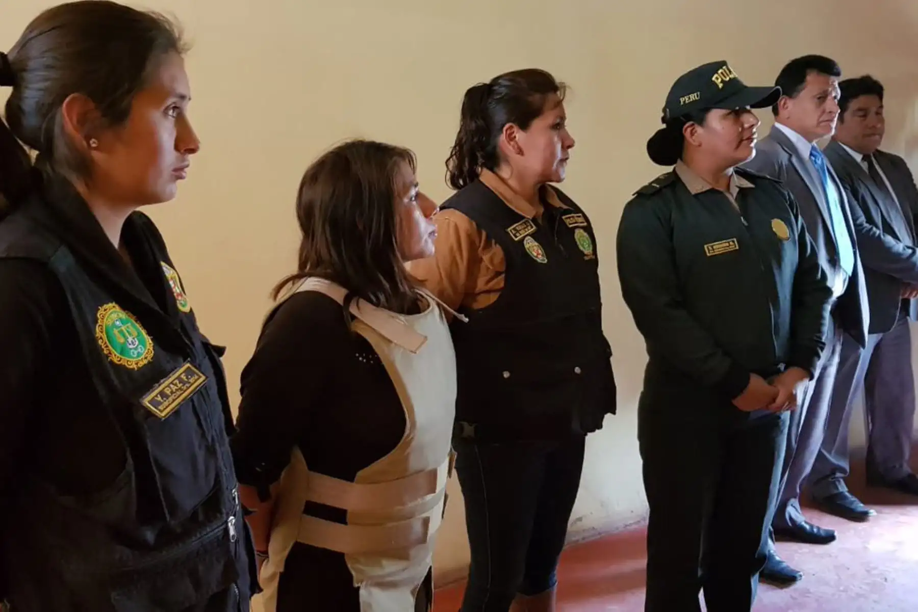 Fiscalía Penal Provincial de Santiago, dirige diligencia de constatación domiciliaria tras captura en el Cusco de Danyk Marianela Farfán Retto, progenitora de las dos menores que habrían sido víctimas de abuso.Foto: ANDINA/Fiscalia