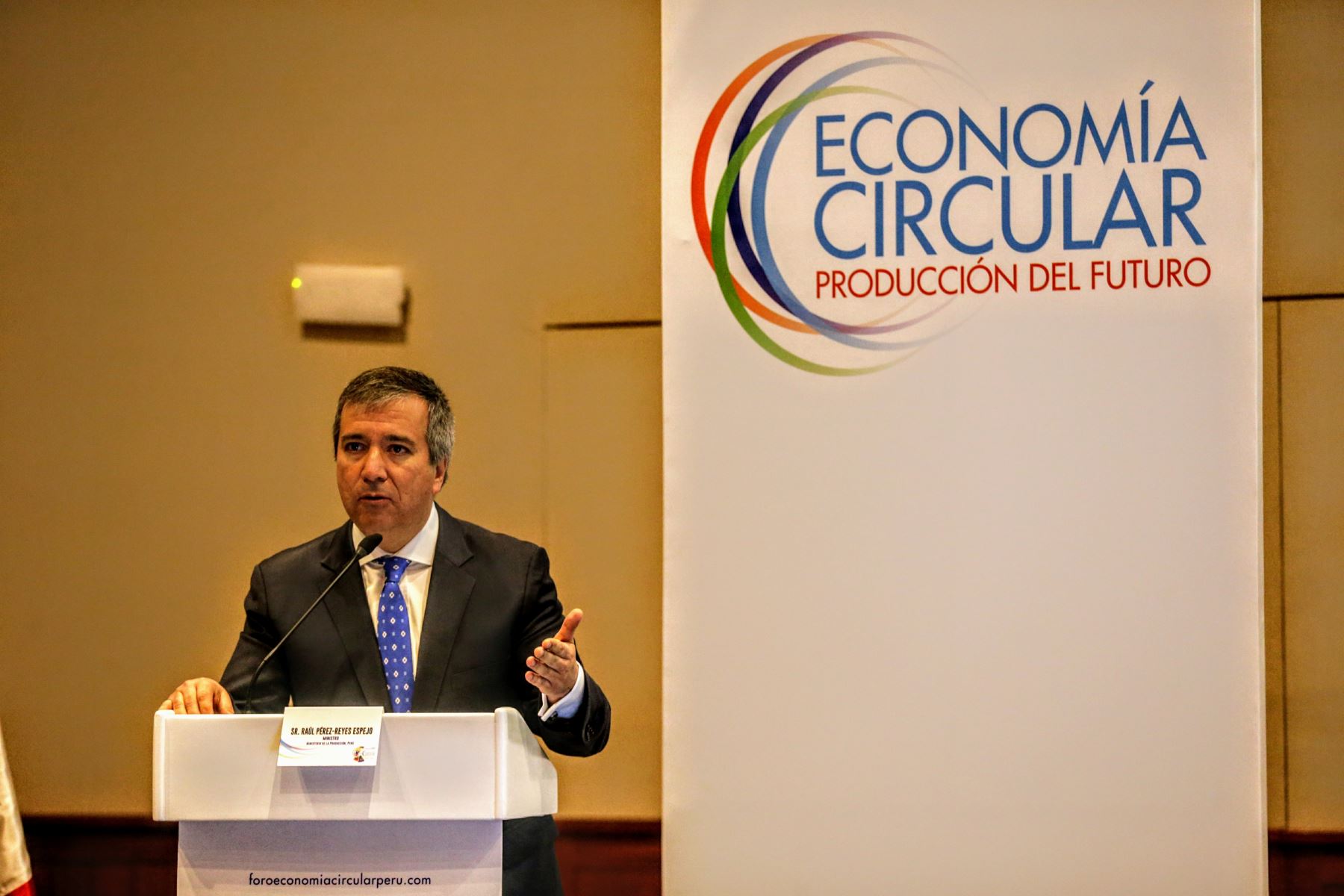 Ministro de la Producción, Raúl Pérez-ReyesFoto:  ANDINA/Luis Iparraguirre
