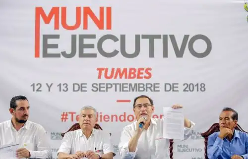 Reunión Muni Ejecutivo realizada en Tumbes.