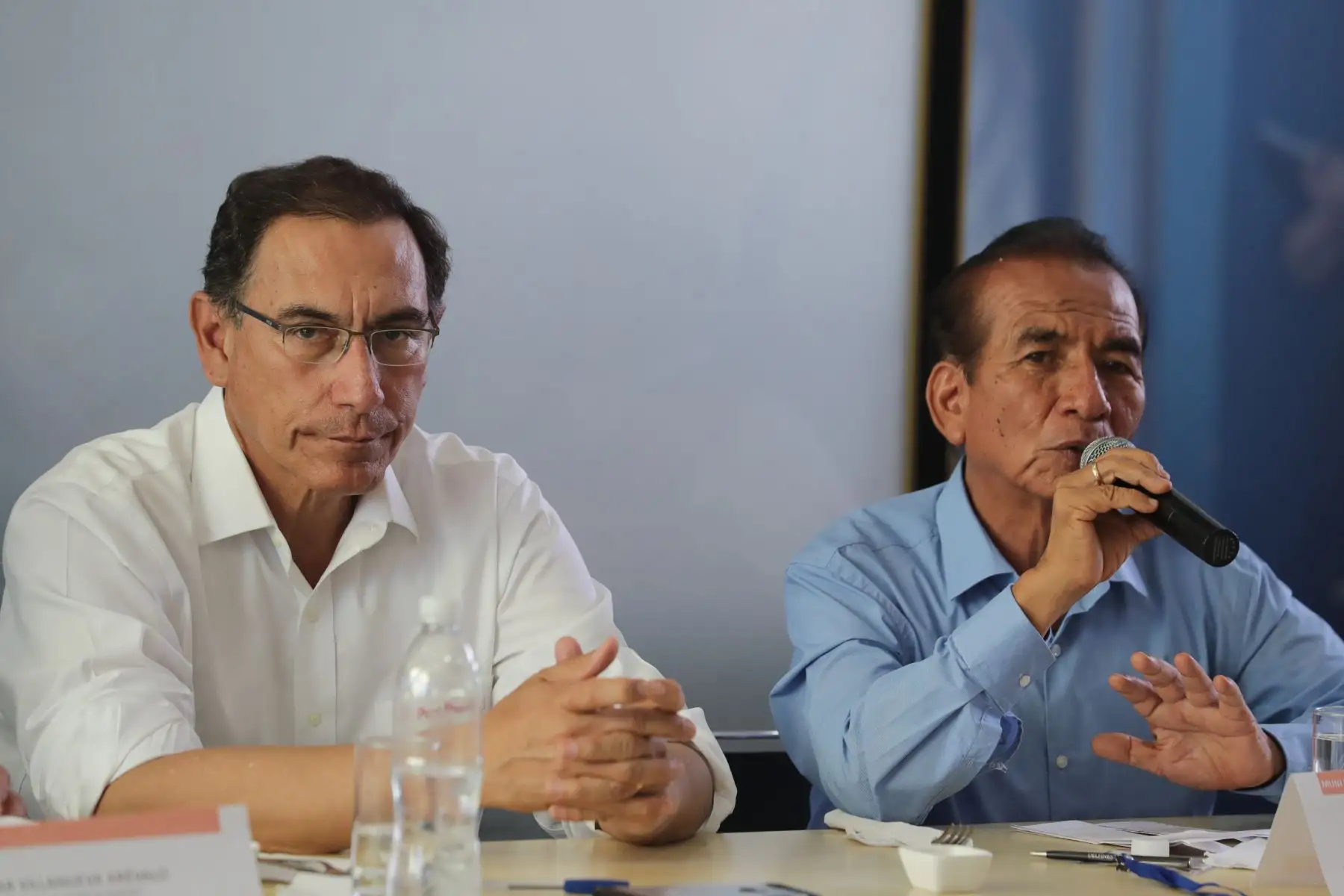 Presidente Martín Vizcarra participò en el Muni Ejecutivo Extraordinario en Tumbes.Foto:ANDINA/Prensa Presidencia