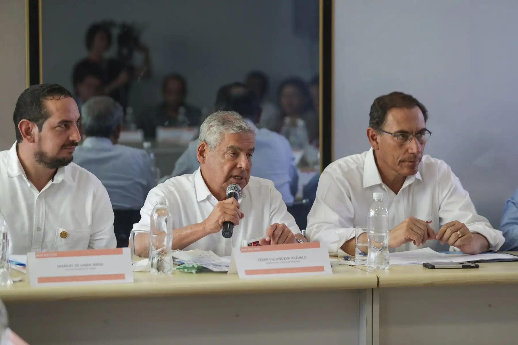 Presidente Martín Vizcarra participò en el Muni Ejecutivo Extraordinario en Tumbes.Foto:ANDINA/Prensa Presidencia