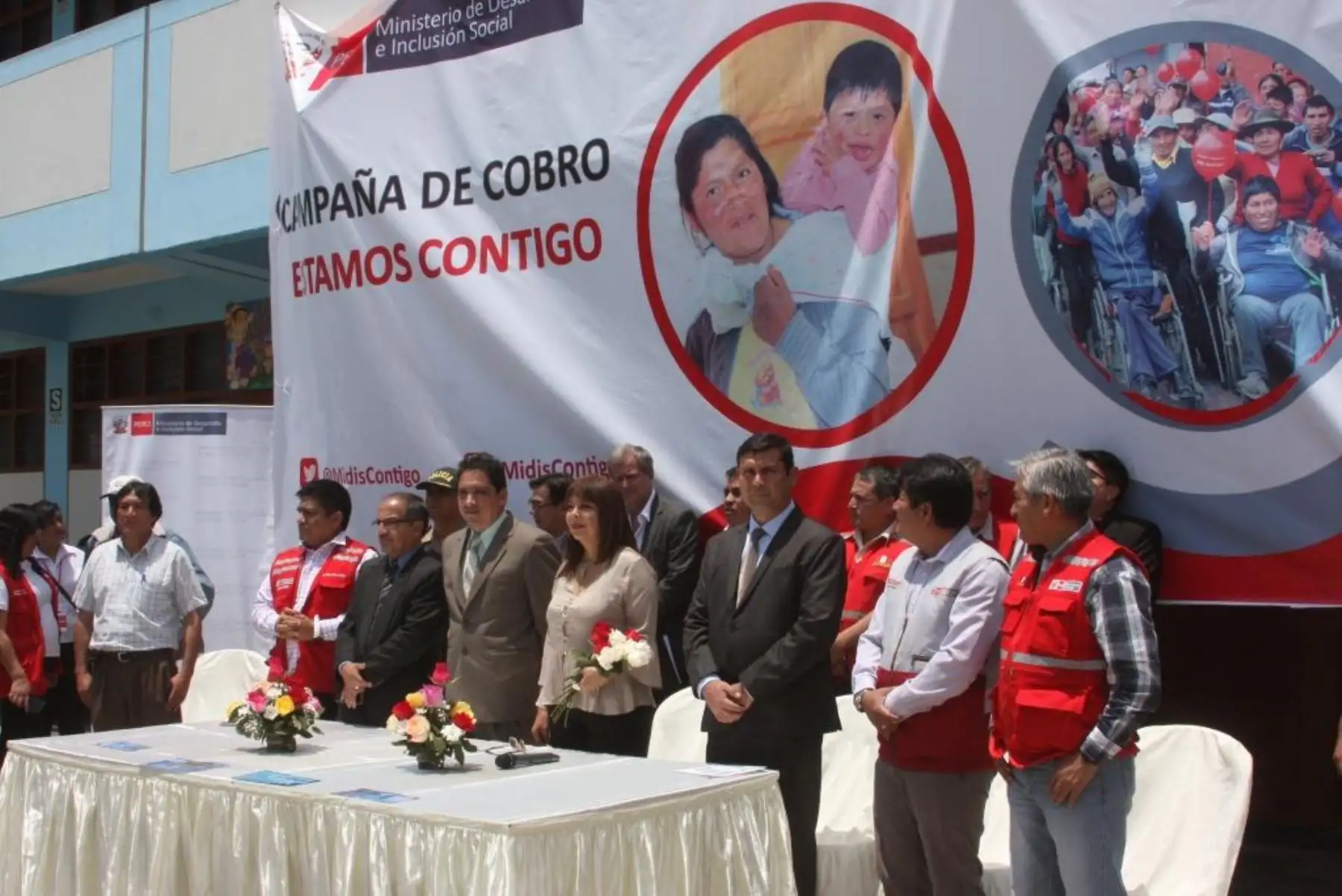 Ministra de Inclusión Social Liliana la Rosa oficializo el lanzamiento del Plan Multisectorial de Lucha Contra la Anemia en amazonas.Foto:ANDINA/ Midis
