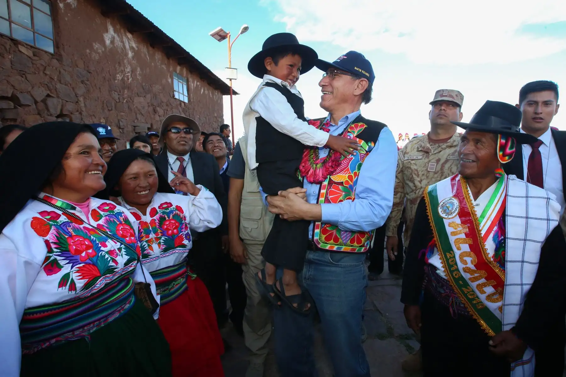 Presidente  Martín Vizcarra participò en el Muni Ejecutivo Extraordinario en Puno. Foto:ANDINA/Prensa Presidencia