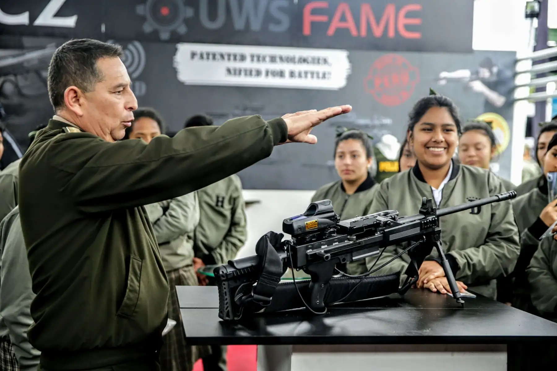 Exposición de Tecnología Militar TECMIL 2018 en la Escuela Militar de Chorrillos. Foto: ANDINA/Luis Iparraguirre