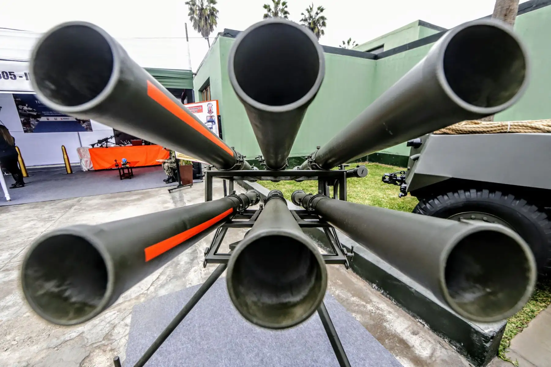 Exposición de Tecnología Militar TECMIL 2018 en la Escuela Militar de Chorrillos. Foto: ANDINA/Luis Iparraguirre