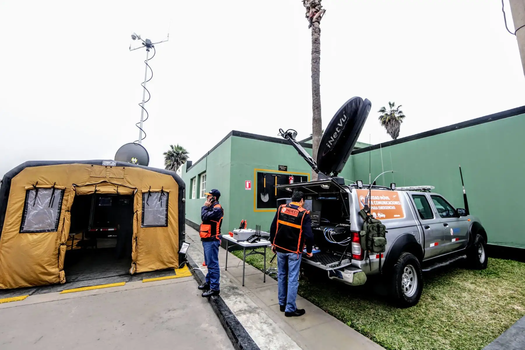Exposición de Tecnología Militar TECMIL 2018 en la Escuela Militar de Chorrillos. Foto: ANDINA/Luis Iparraguirre