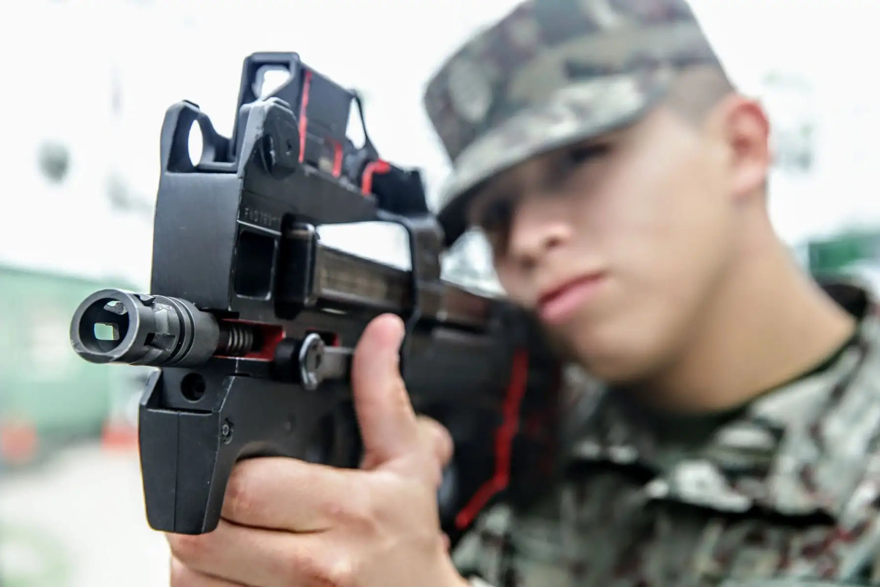 Exposición de Tecnología Militar TECMIL 2018 en la Escuela Militar de Chorrillos. Foto: ANDINA/Luis Iparraguirre