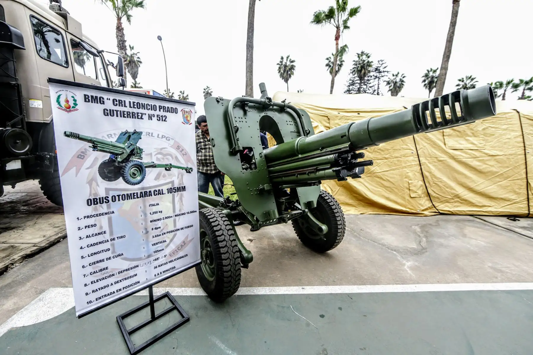 Exposición de Tecnología Militar TECMIL 2018 en la Escuela Militar de Chorrillos. Foto: ANDINA/Luis Iparraguirre