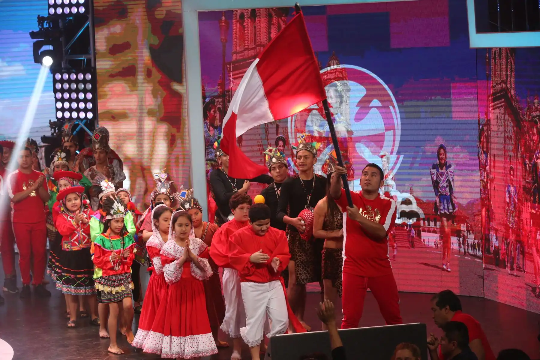 Teletón 2018, evento benéfico que  busca recaudar fondos para el tratamiento de los niños del Hogar Clínica San Juan de Dios.Foto.ANDINA/ Jhony Laurente