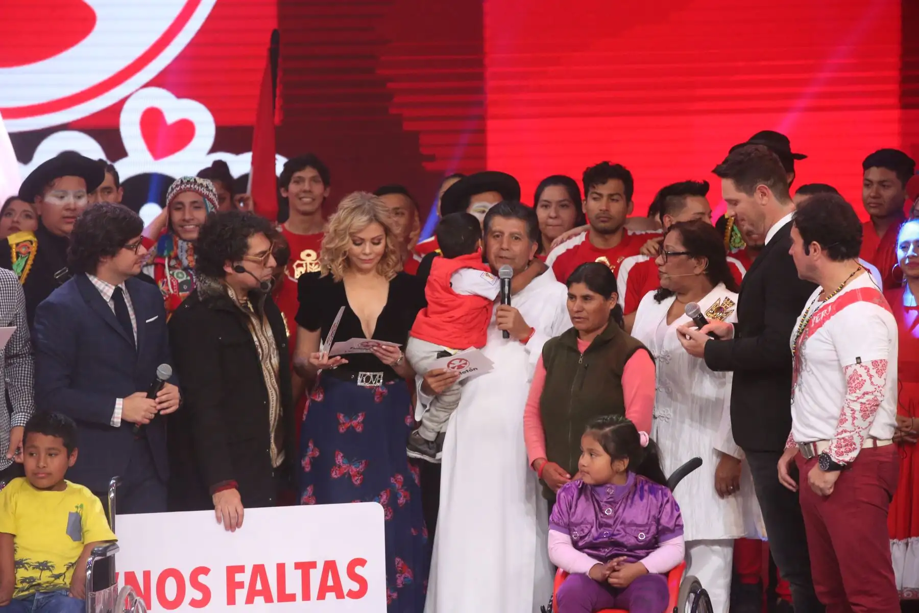 Teletón 2018, evento benéfico que  busca recaudar fondos para el tratamiento de los niños del Hogar Clínica San Juan de Dios.Foto.ANDINA/ Jhony Laurente