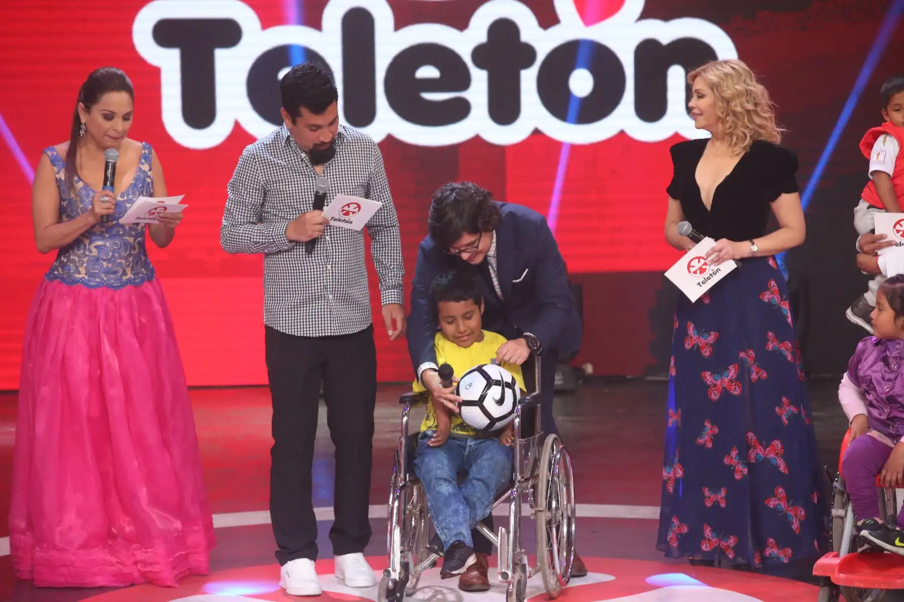 Teletón 2018, evento benéfico que  busca recaudar fondos para el tratamiento de los niños del Hogar Clínica San Juan de Dios.Foto.ANDINA/ Jhony Laurente