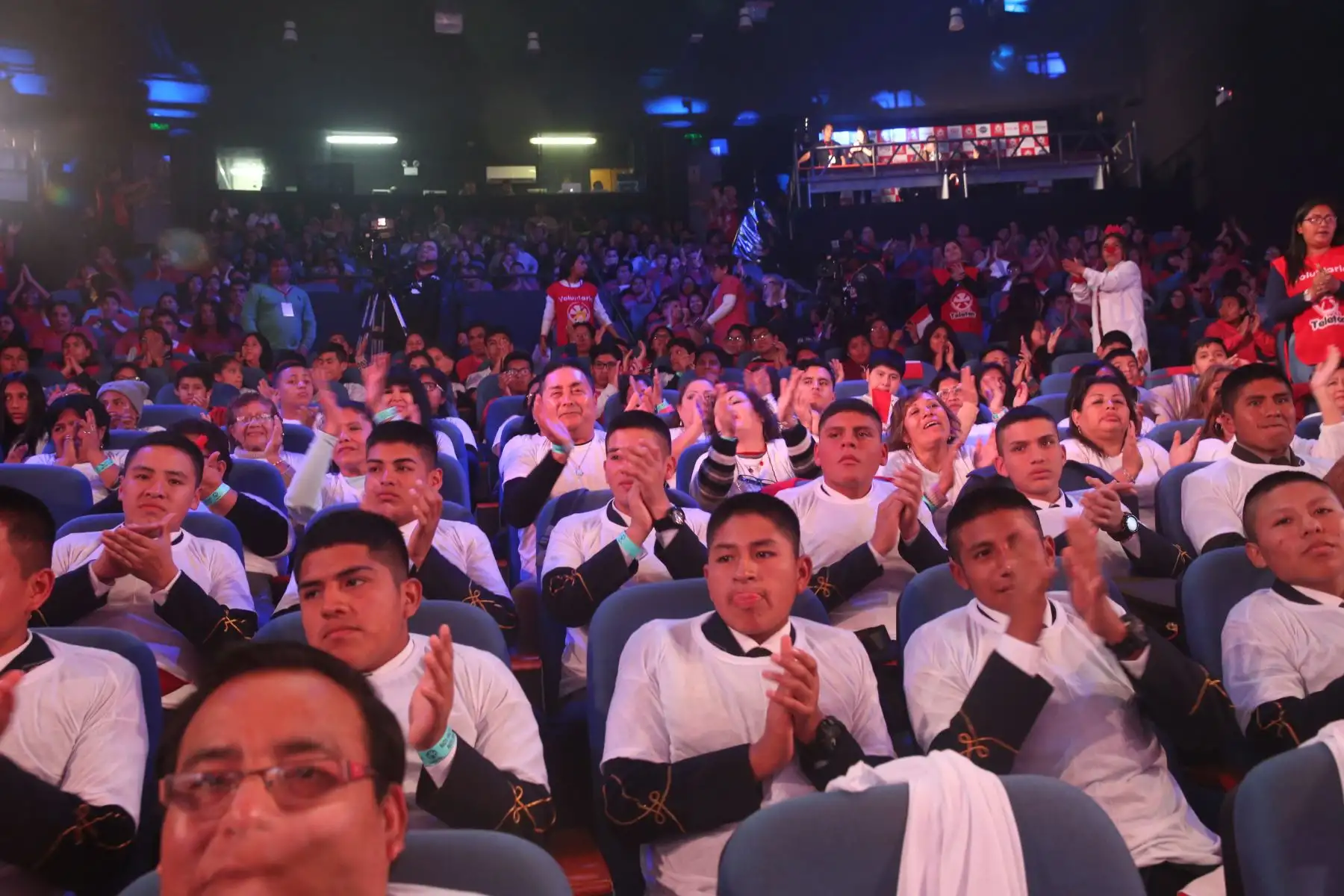 Teletón 2018, evento benéfico que  busca recaudar fondos para el tratamiento de los niños del Hogar Clínica San Juan de Dios.Foto.ANDINA/ Jhony Laurente