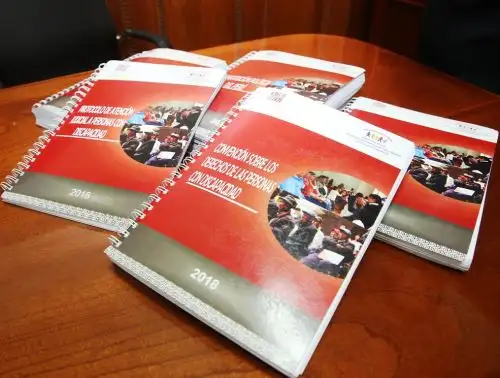 Publican documentos normativos en sistema Braille.
