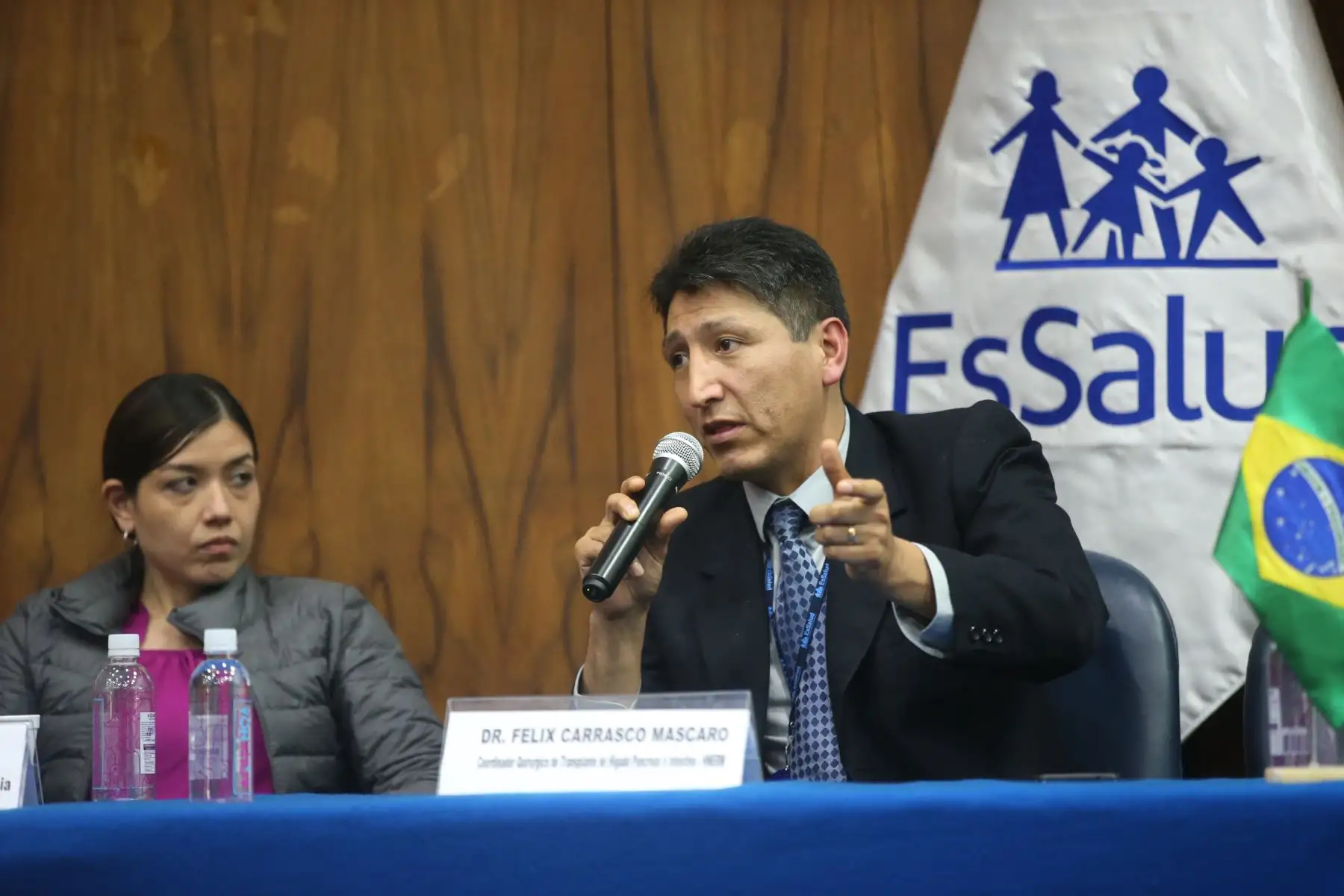 Curso Internacional de Capacitación para Trasplantes de Intestino, con especialistas de Colombia y Brasil, realizó el hospital Guillermo Almenara. Foto: ANDINA/Jhony Laurente