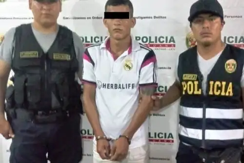 Detención del miembro del brazo armado de Sendero Luminoso. Foto: Difusión.