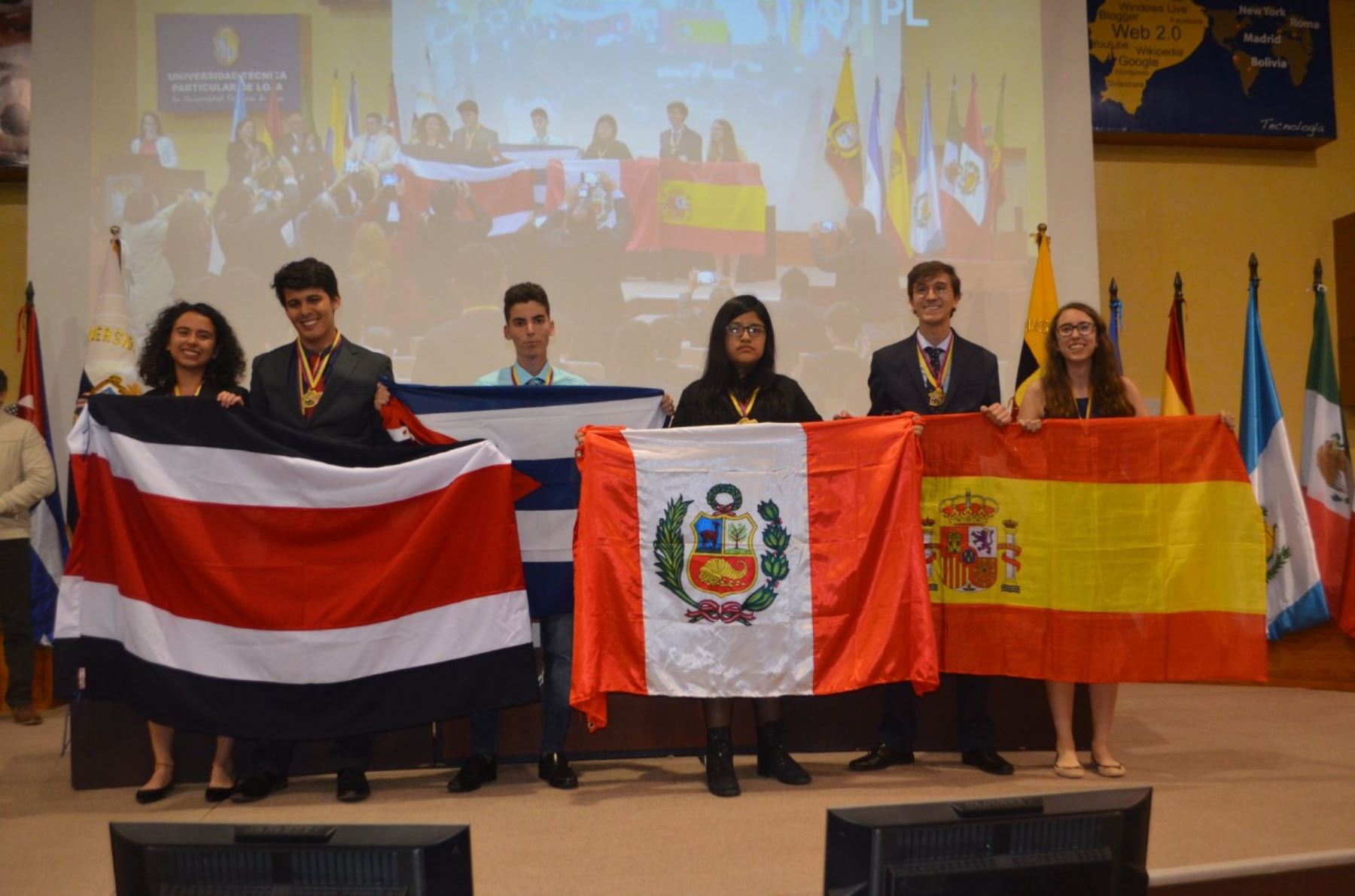 Escolar peruana gana medalla de oro en Olimpiada Iberoamericana de Biología. Foto: ANDINA/ Difusión.