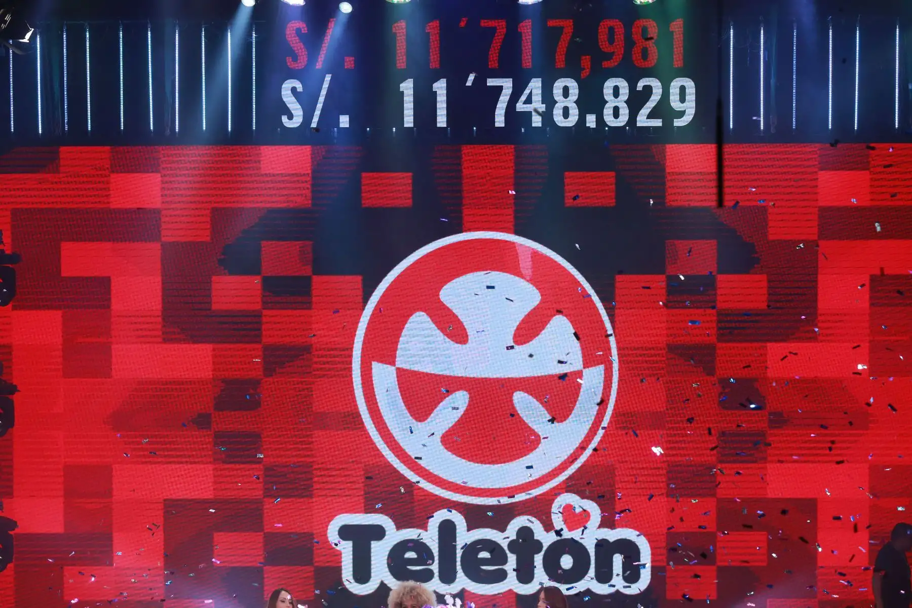 Teletón: Se superó la meta con más de 11 millones 748 mil soles. Foto: ANDINA/Vidal Tarqui