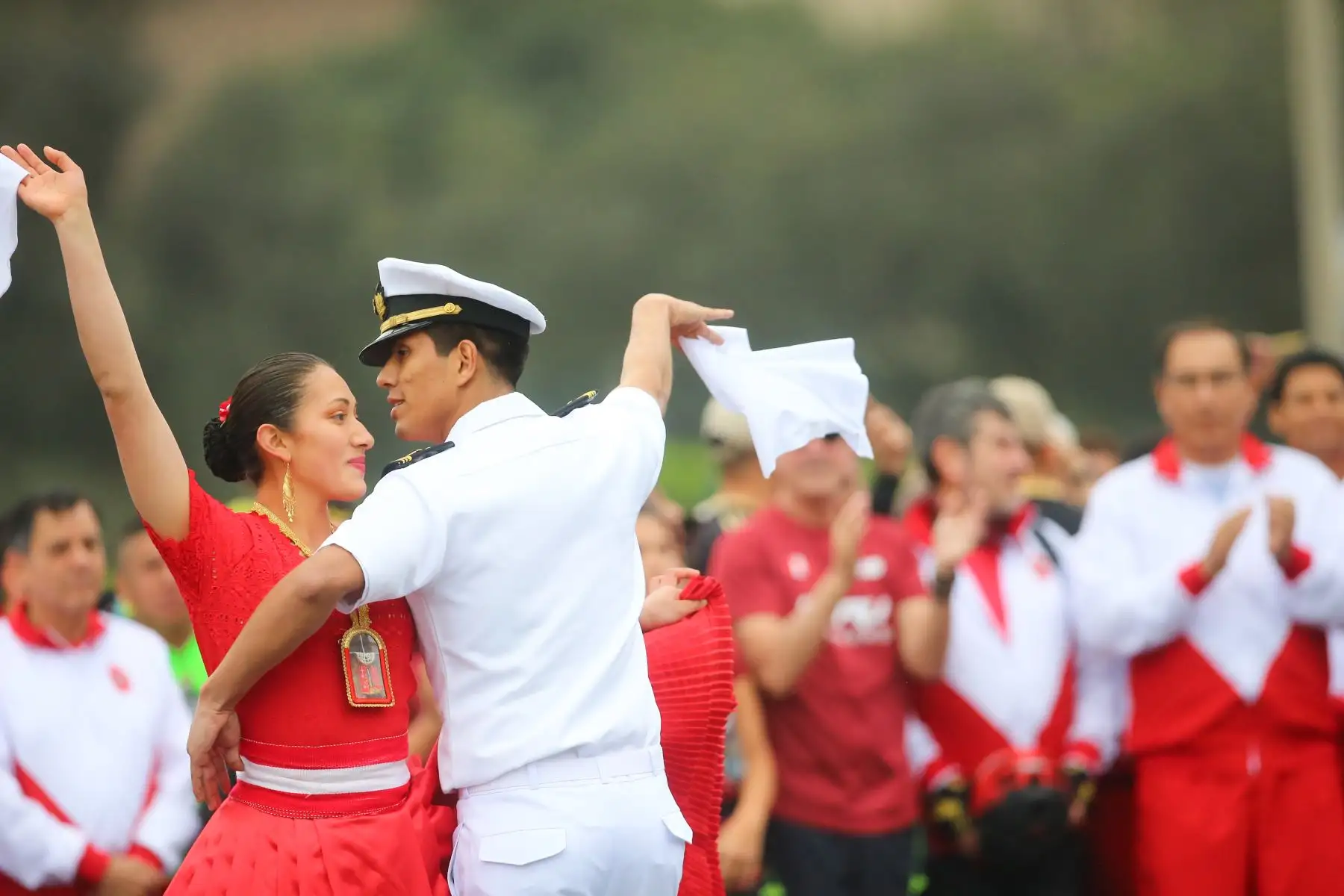 Presidente Martín Vizcarra participò en carrera cívico militar de las Fuerzas Armadas.Foto: ANDINA/Prensa Presidencia