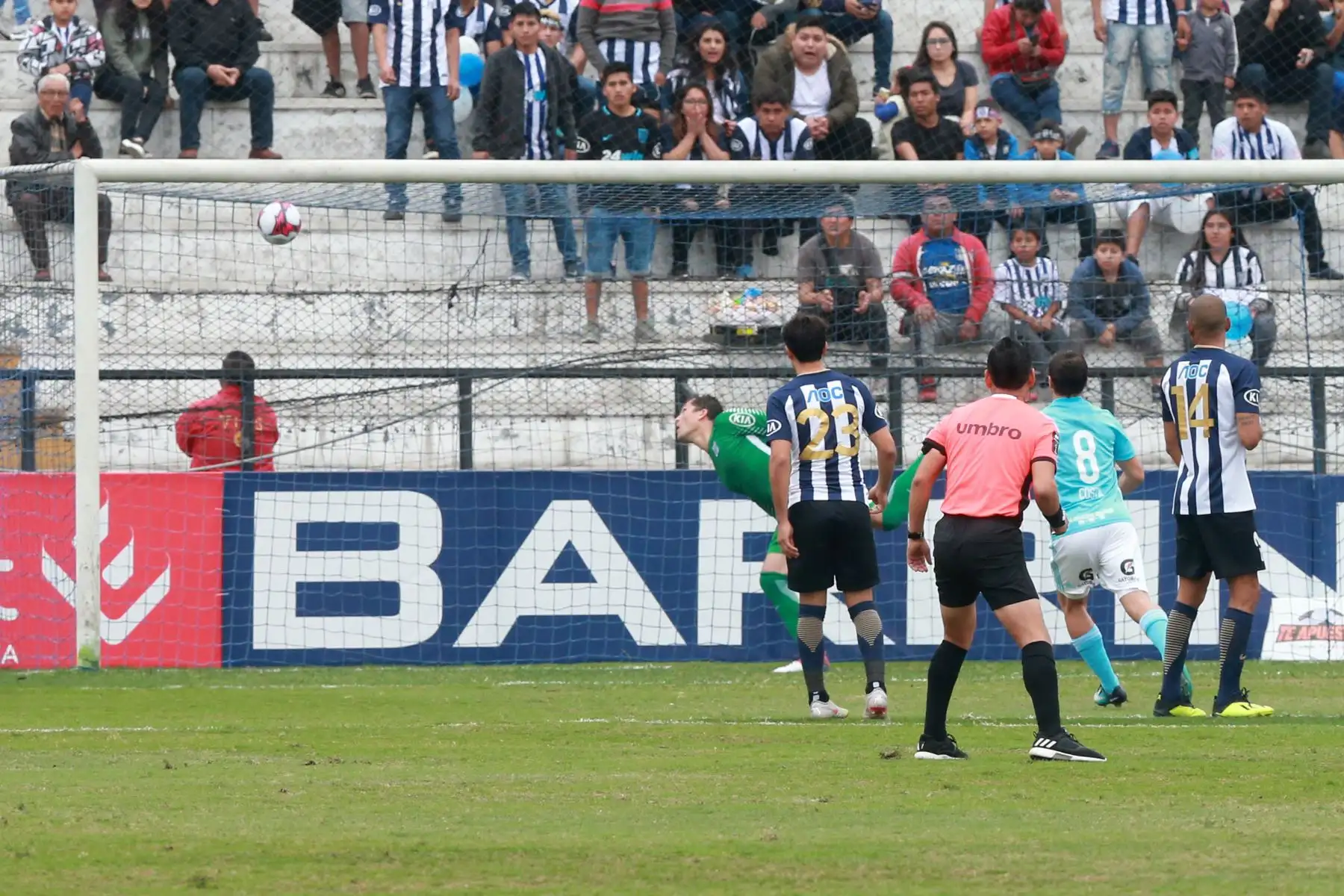 Sporting Cristal ganaba 2-1 a Alianza Lima, por el torneo clausura cuando se tomó la medida, de suspende por falta de garantías. Foto: ANDINA/Vidal Tarqui