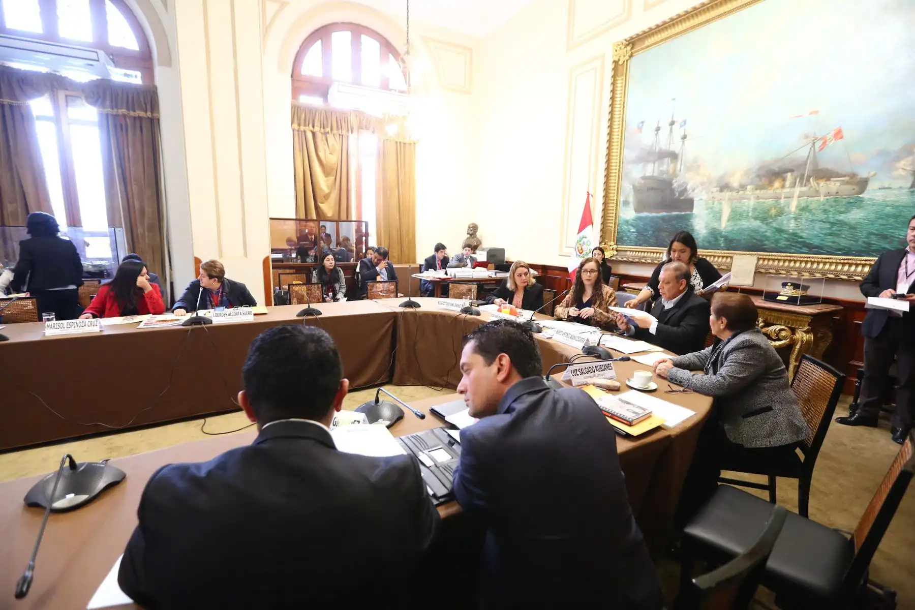 Comisión de Constitución del Congreso.