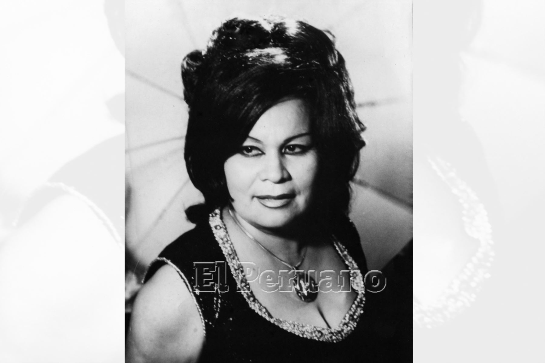 Carmencita Lara, conocida también como la Reina de las provincias (1982). Foto: Archivo Histórico de EL PERUANO.