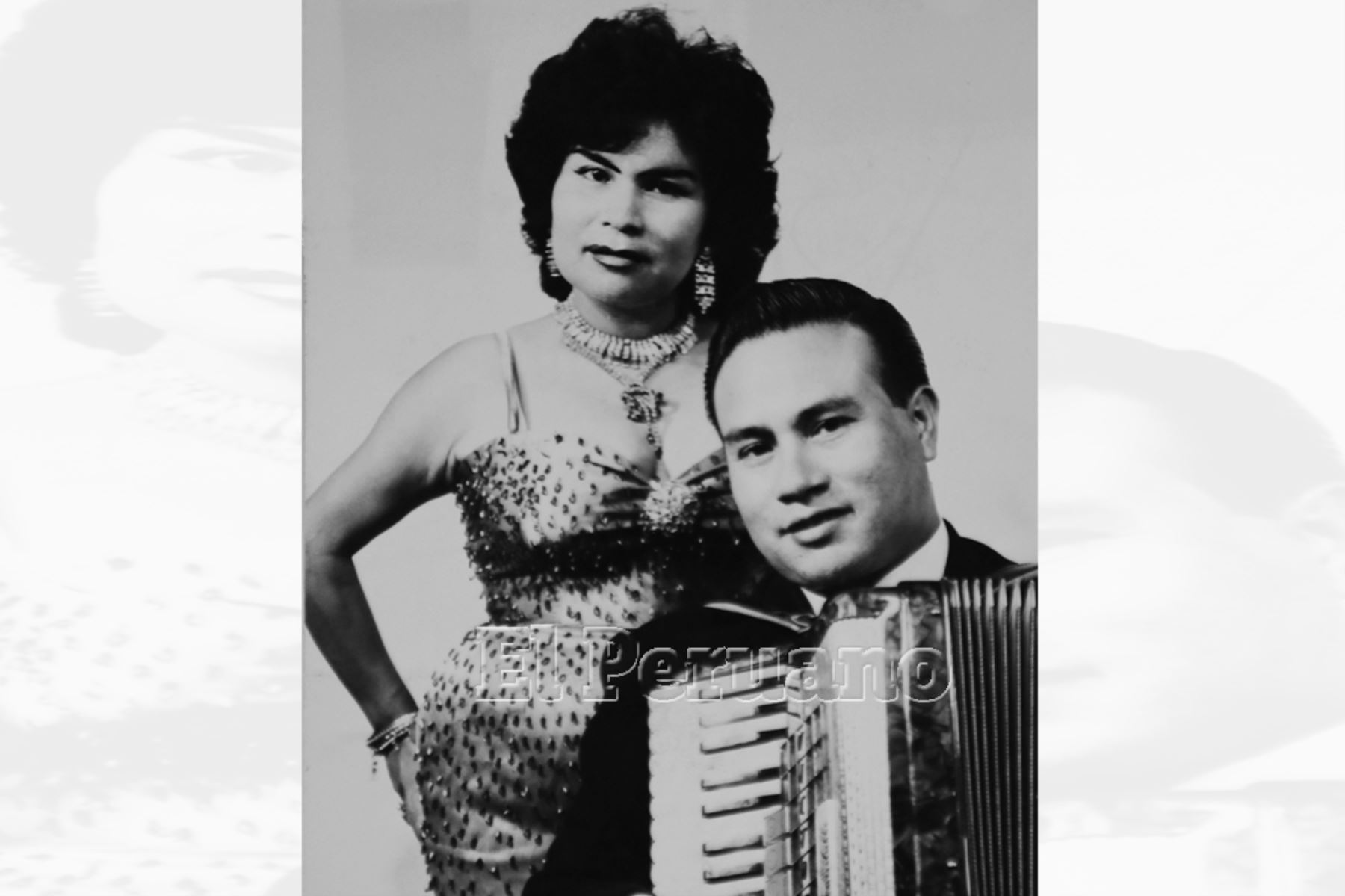 Carmencita Lara y Victor Lara (1962). Foto: Archivo Histórico de EL PERUANO.