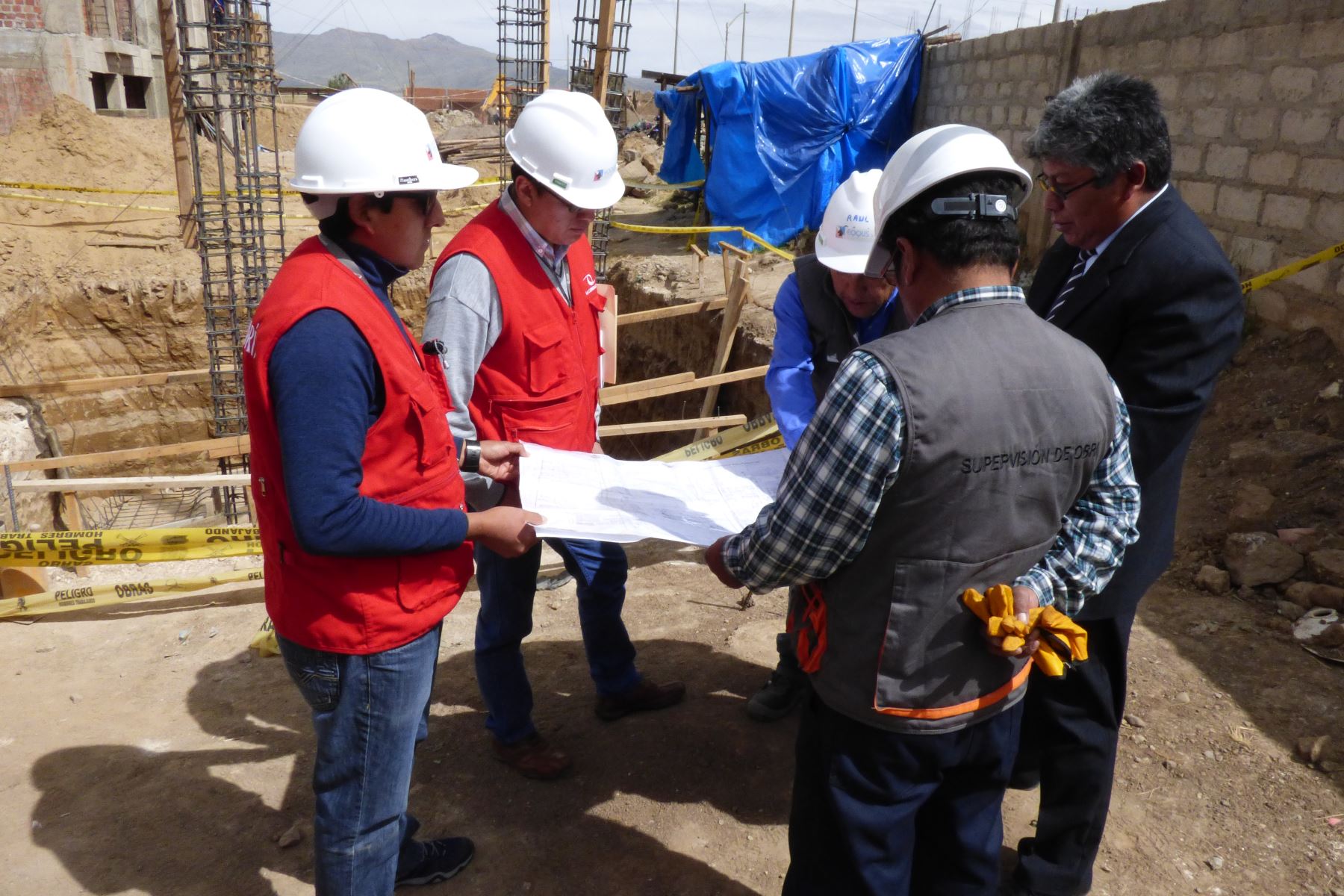 ANDINA/archivoContraloría identifica riesgos en construcción de colegio en Puno. ANDINA/Difusión