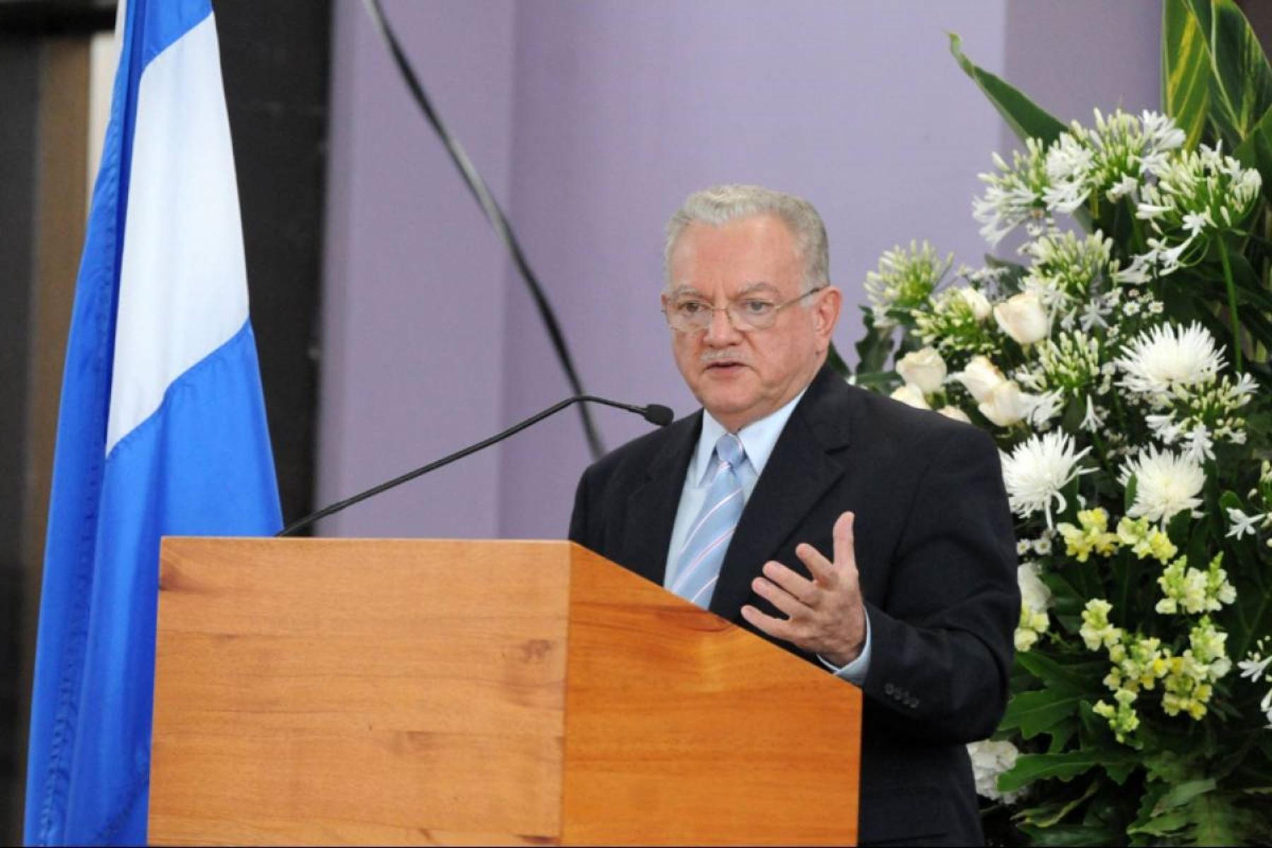 El exvicepresidente de Guatemala Eduardo Stein Foto: AFP