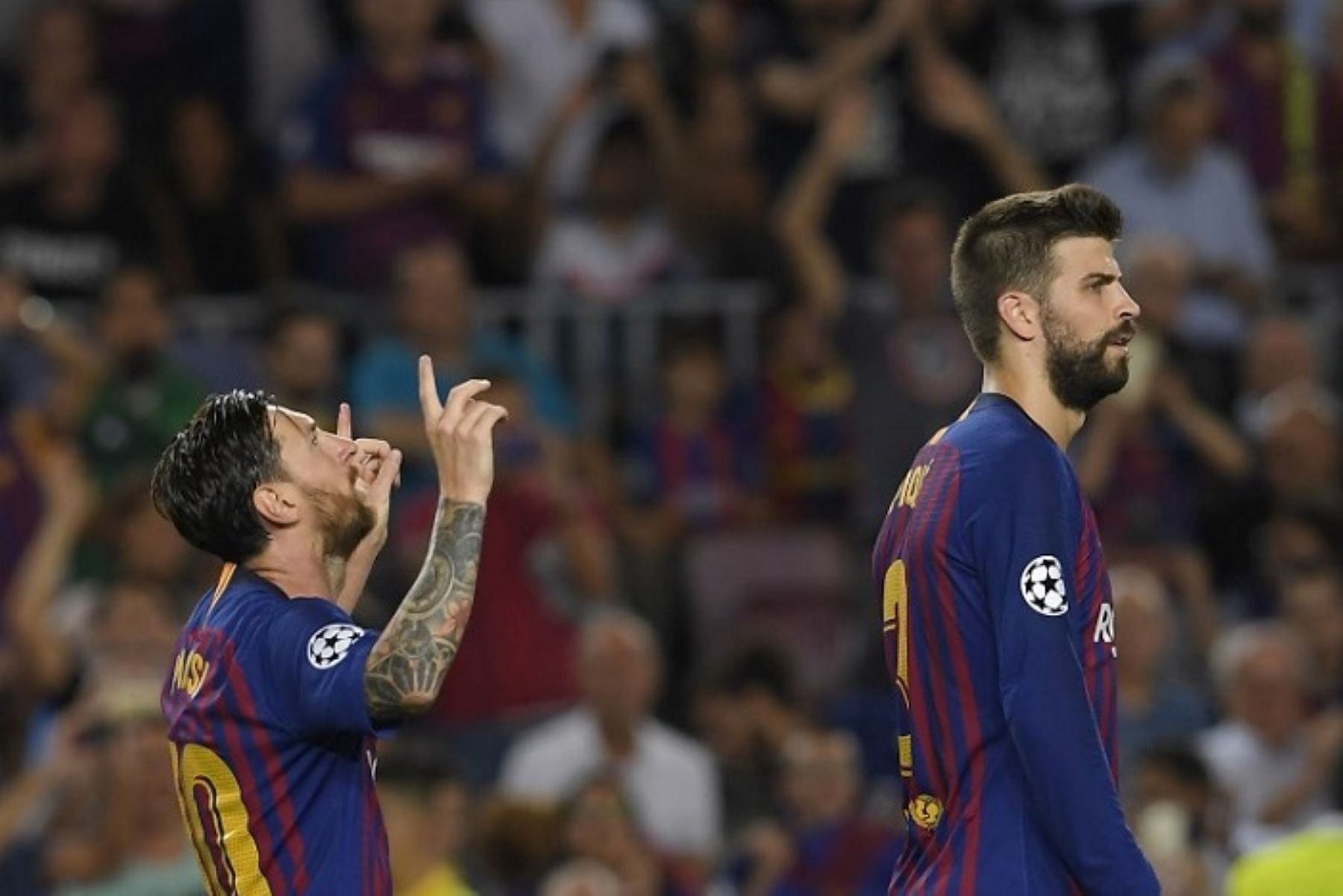 Lionel Messi lidera la tabla de goleadores al término de la primera jornada de la Liga de Campeones