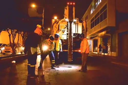 Limpian 70 kilómetros de red de alcantarillado de la ciudad de Chiclayo. ANDINA