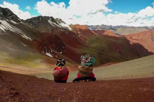 Cusco implementa nueva ruta de acceso a la montaña Vinicunca. ANDINA/Difusión