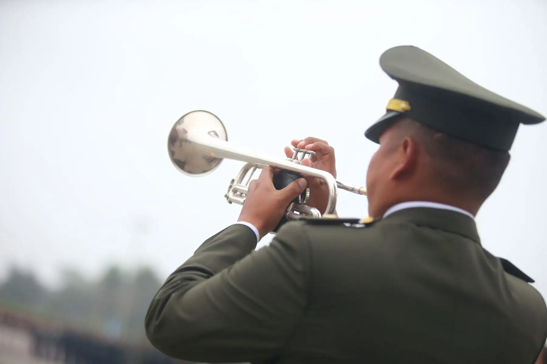 El presidente de la República, Martín Vizcarra, encabeza esta mañana la ceremonia por el Día de las Fuerzas Armadas.Foto: ANDINA/Prensa Presidencia/Juan Carlos Guzman