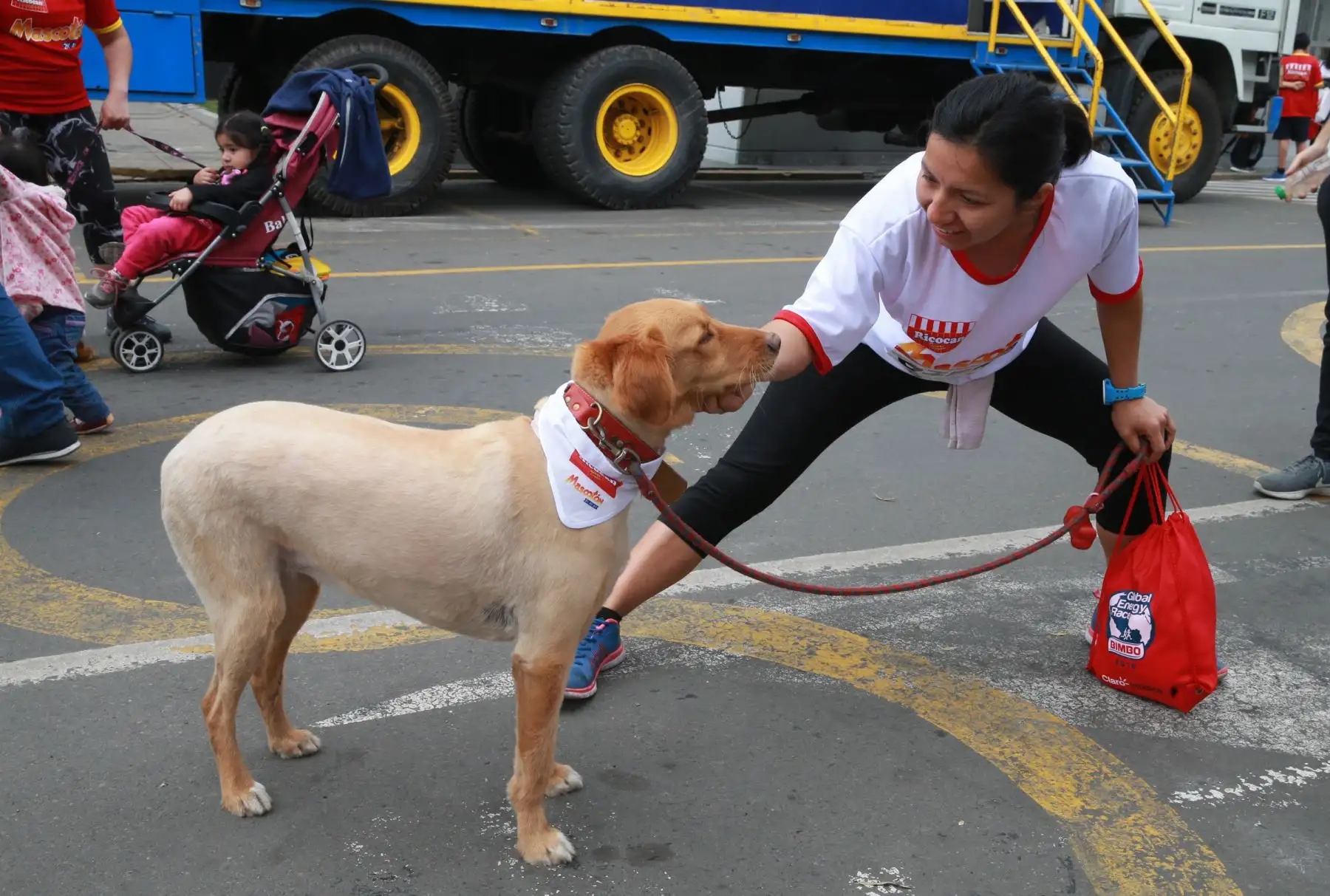Los vecinos de Lima participaron hoy en la “Mascotón 2018”, con el propósito de promover el estilo de vida saludable a través del ejercicio, así como la interacción entre los ciudadanos y sus animales. Foto: ANDINA/Norman Córdova
