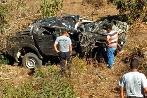 Tres personas mueren en accidente de tránsito en Ayabaca, en Piura,Foto:  ANDINA