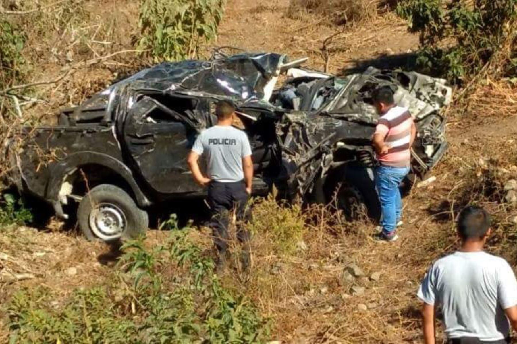 Tres personas mueren en accidente de tránsito en Ayabaca, en Piura,Foto:  ANDINA