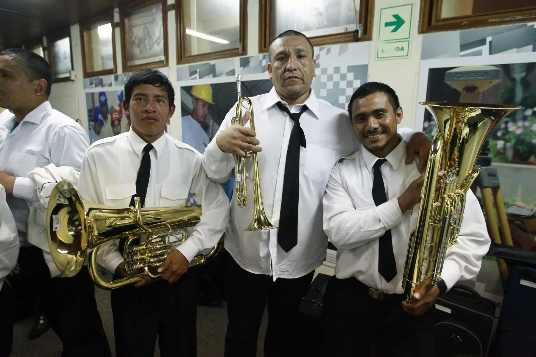 Gran recital de Internos del penal " Sarita Colonia " en la clausura  del evento Premio Nacional de la  juventud organizado por el Ministerio de Educación. Foto: ANDINA/Eddy Ramos.