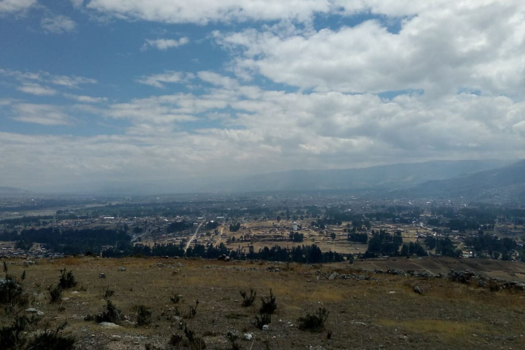 Botadero afectaría circuito turístico de Huamanmarca, en Huancayo. ANDINA/Pedro Tinoco