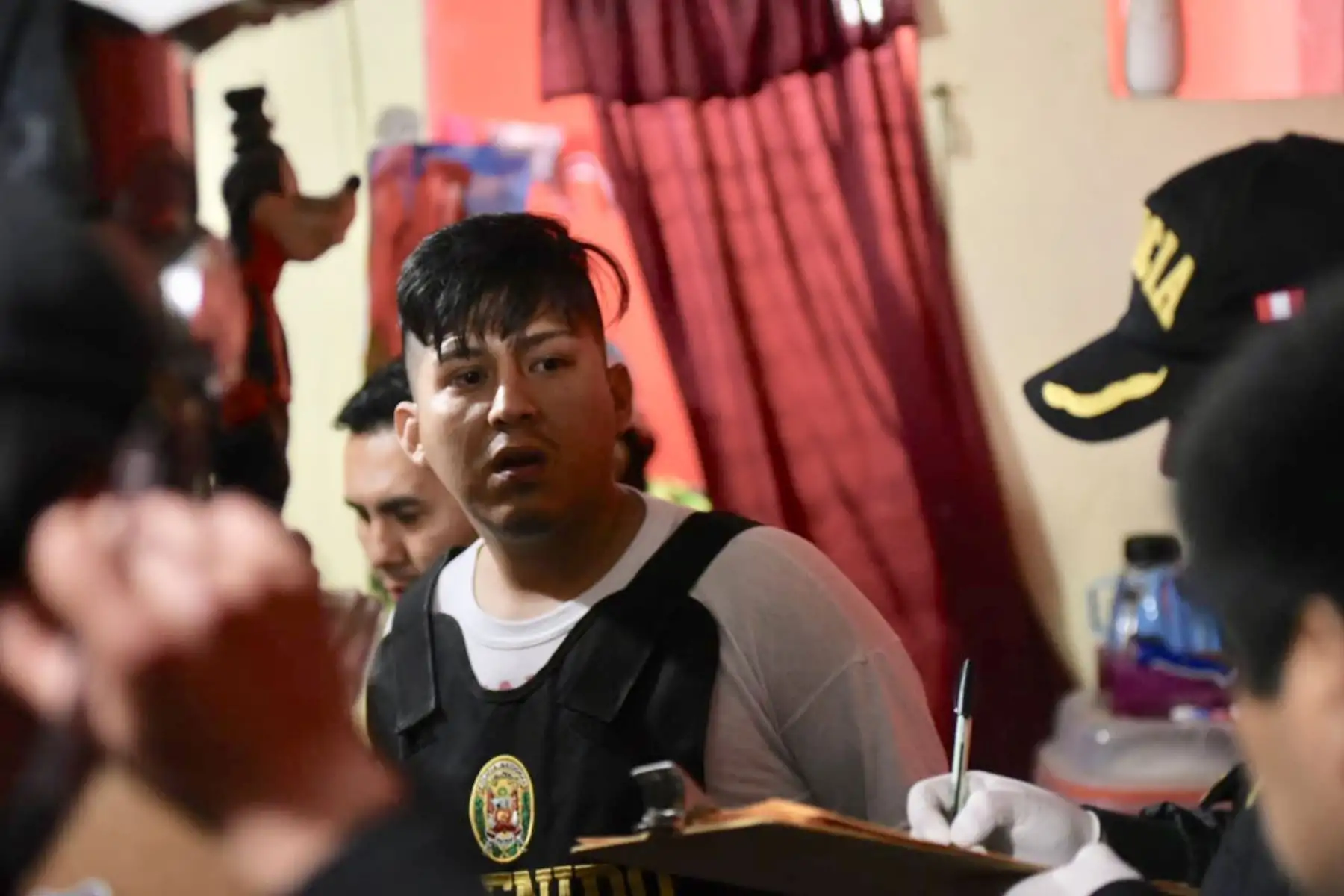 Policía y Fiscalía vienen desarticulando la organización criminal Los Chukis de Santa Rosa, dedicada al hurto agravado de autopartes de vehículos en Lima y Callao. Foto: ANDINA/Mininter