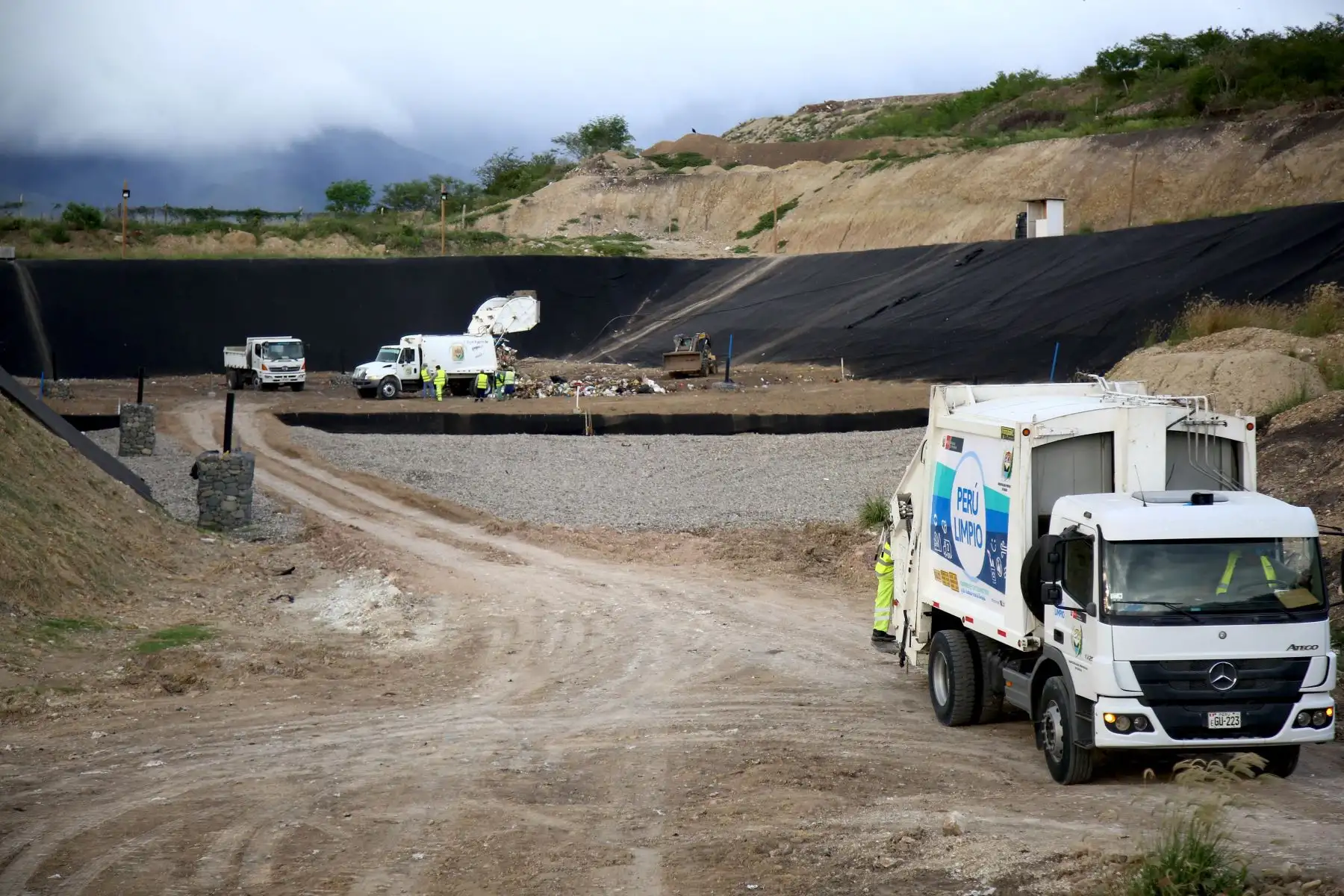 Transfieren terreno para la construcción de relleno sanitario en Chimbote. ANDINA/Difusión