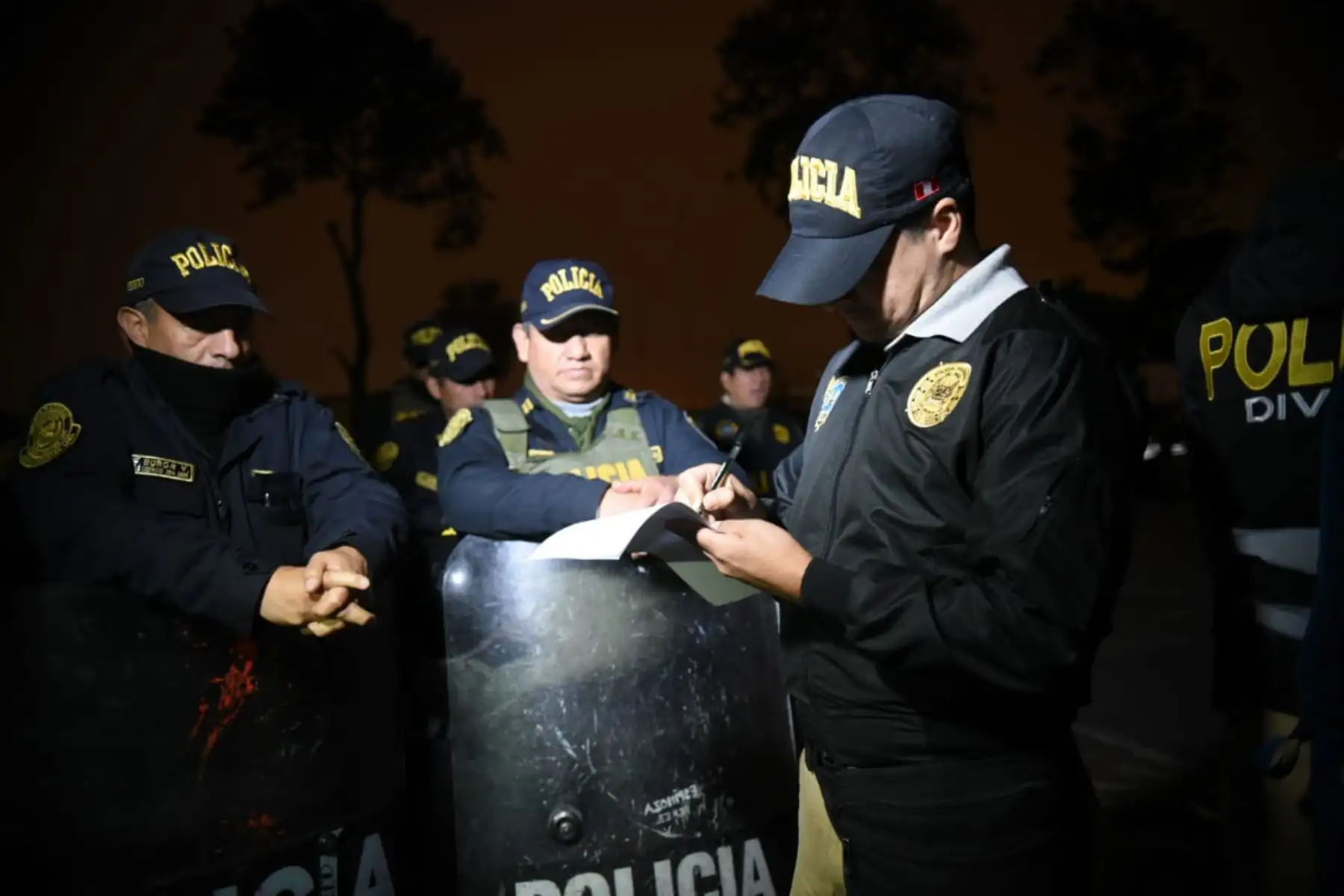 Todavía sigue la operación y se están levantando las actas respectivas del  Megaoperativo. Foto: ANDINA/Mininter