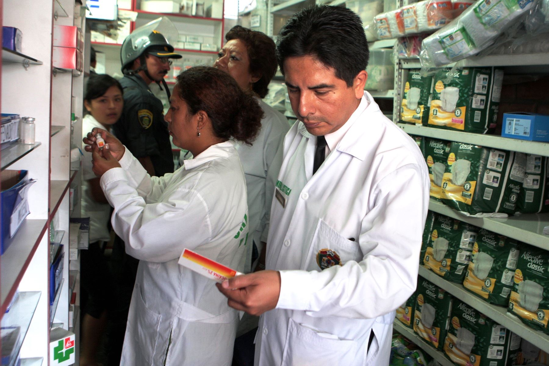 Colegio Químico Farmacéutico realizará censo de boticas y farmacias. Foto: ANDINA/archivo.