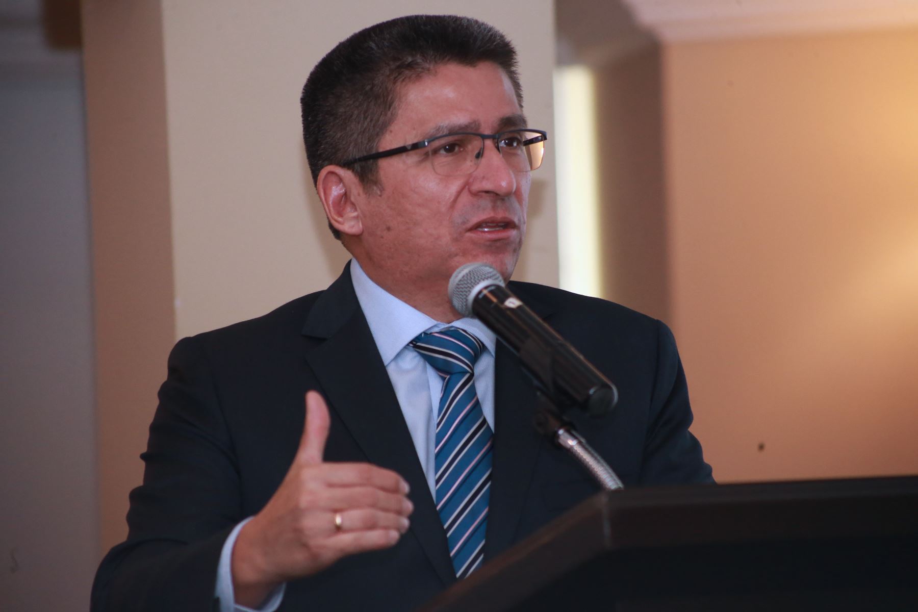 Viceministro de Economía, Hugo Perea. ANDINA/Norman Córdova