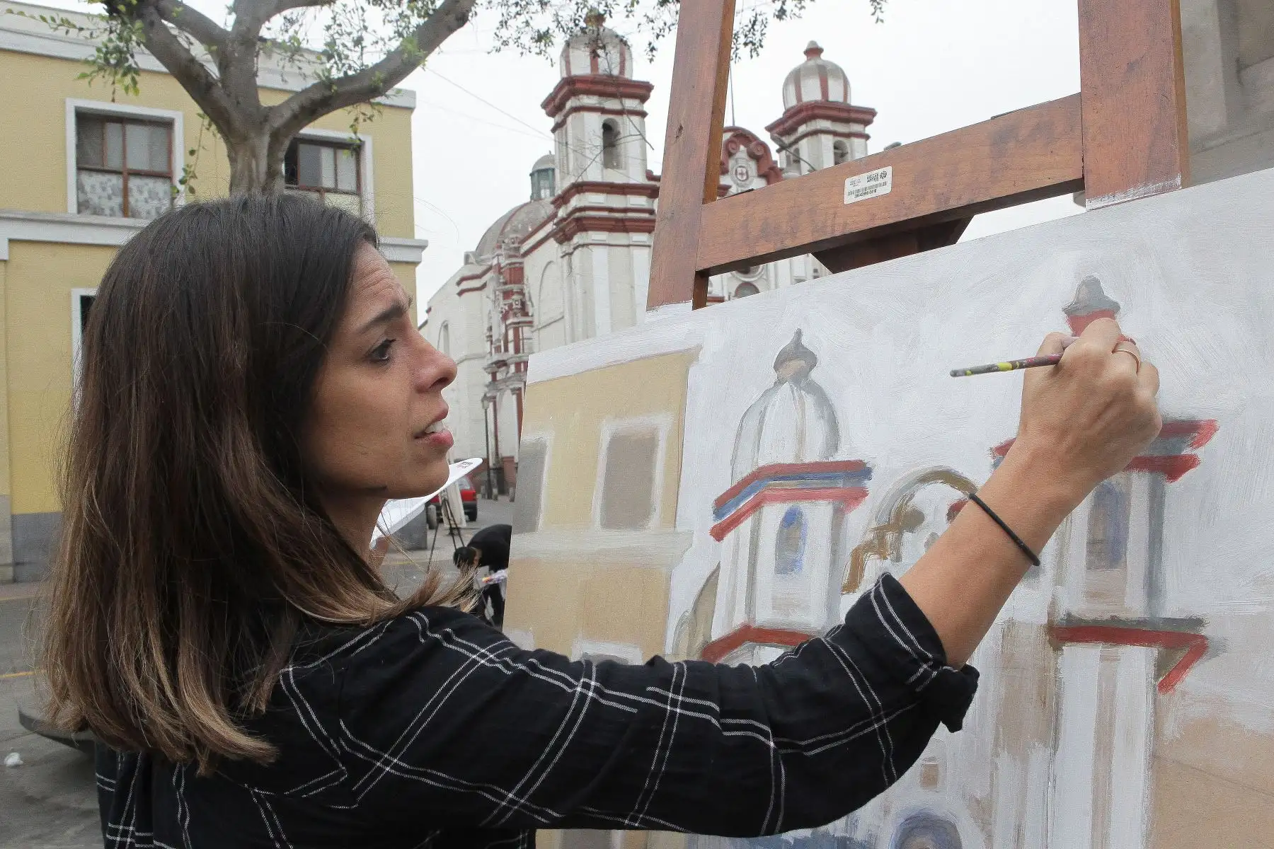 La centenaria Escuela de Bellas Artes se convierte en la Universidad Nacional Autónoma de Bellas Artes del Perú. Foto: ANDINA/Héctor Vinces