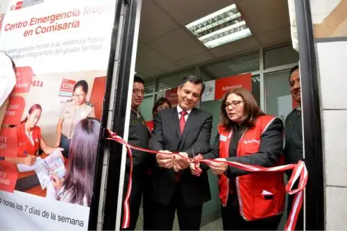 Inauguan centro emergencia Mujer en comisaría del Callao Foto: MIMP
