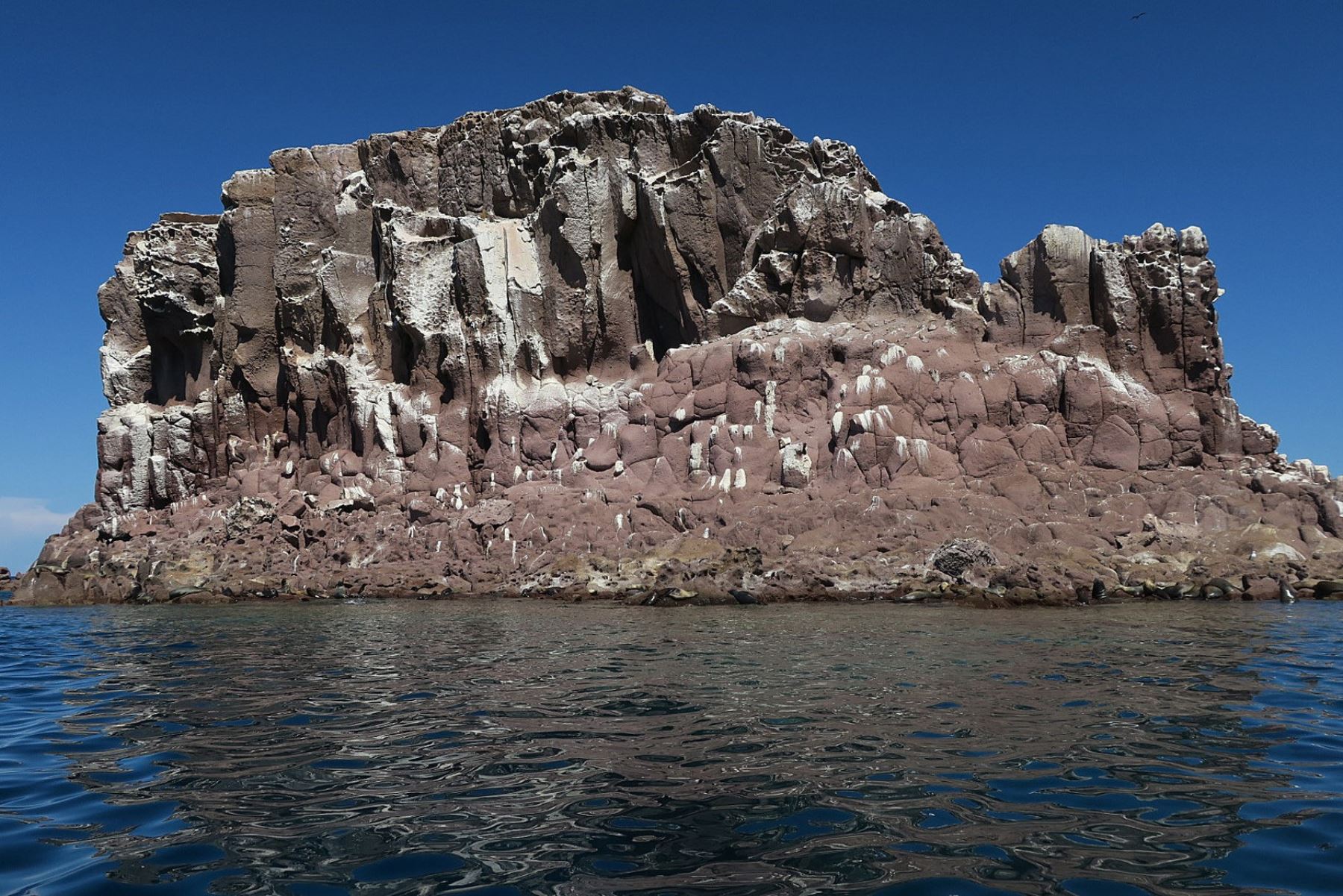 Vista general de la Isla Espíritu Santo, en Baja California Sur (México) Foto: EFE