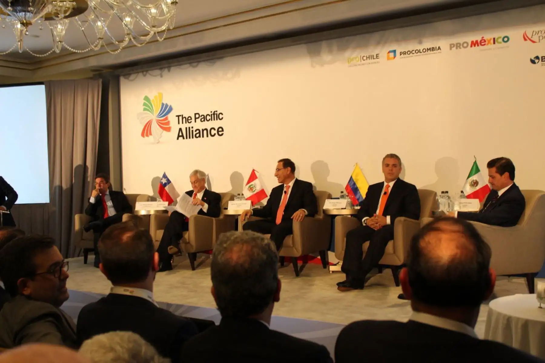 Presidente Martín Vizcarra participa en reunión de Alianza del Pacífico en Nueva York.
