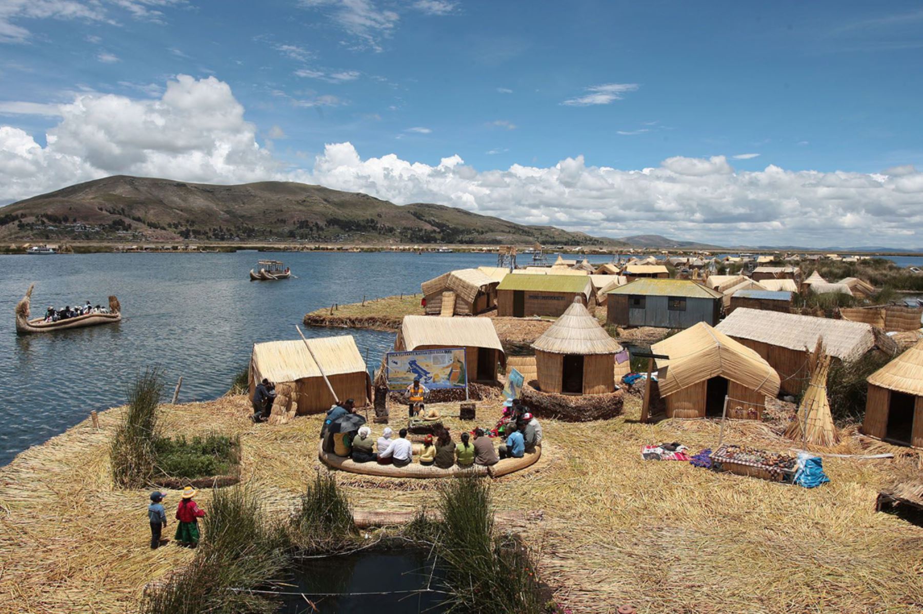 Lago Titicaca en Puno ANDINA/archivo