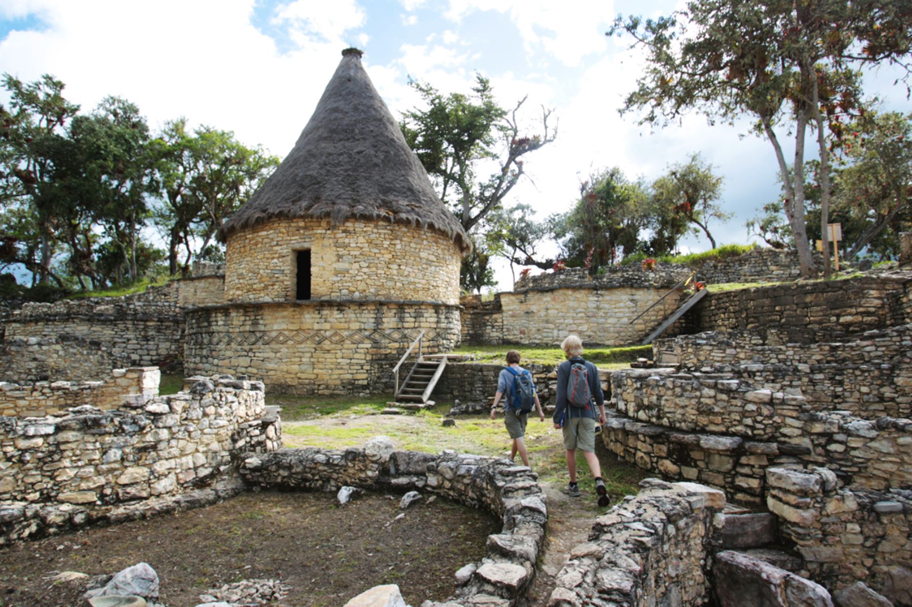 El complejo arqueológico de Kuélap está ubicado en la provincia de Luya, región Amazonas, y pertenece a la cultura preincaica Chachapoyas. Foto: ANDINA/archivo