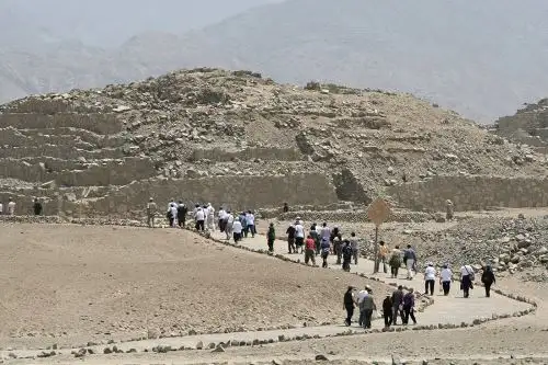 Visita a Caral ANDINA/archivo